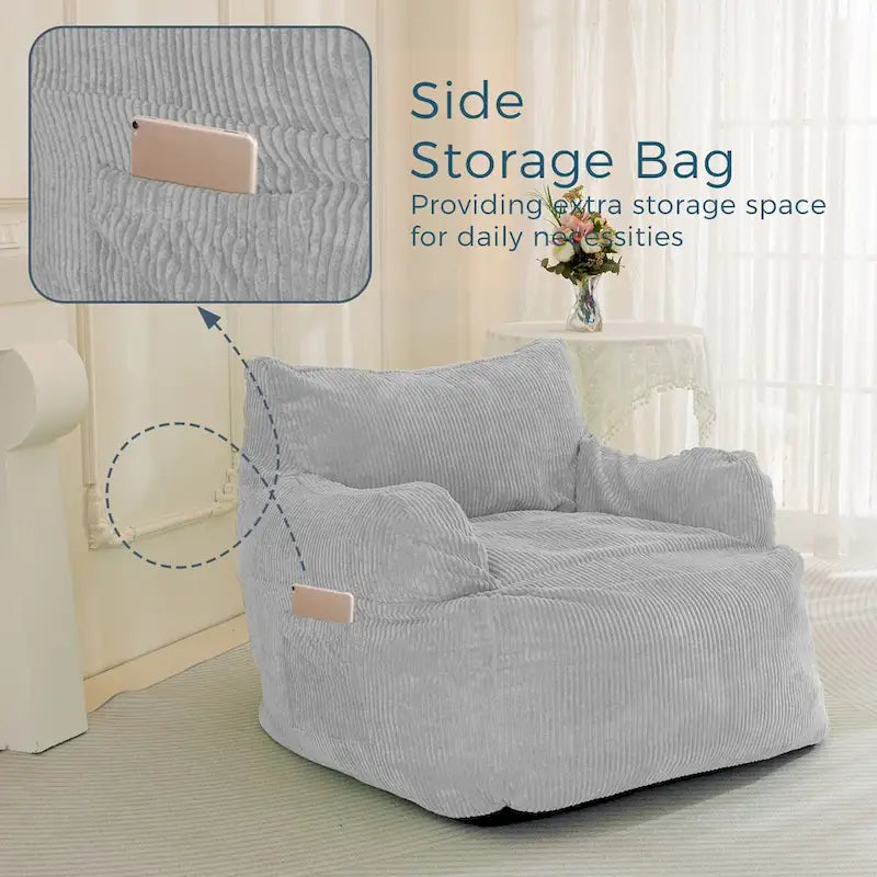 Big Stuffed Lazy Sofa Bean Bag Chair
