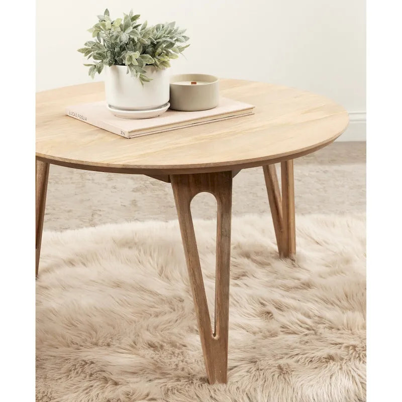 Kate and Laurel Kershaw Round Coffee Table