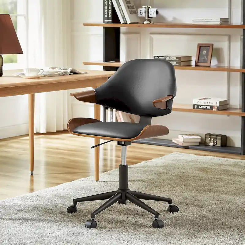 Art Leon Adjustable and Rolling Desk Chair