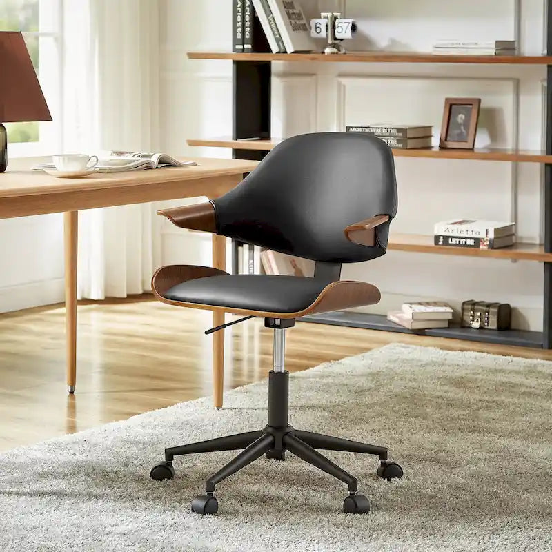 Art Leon Adjustable and Rolling Desk Chair