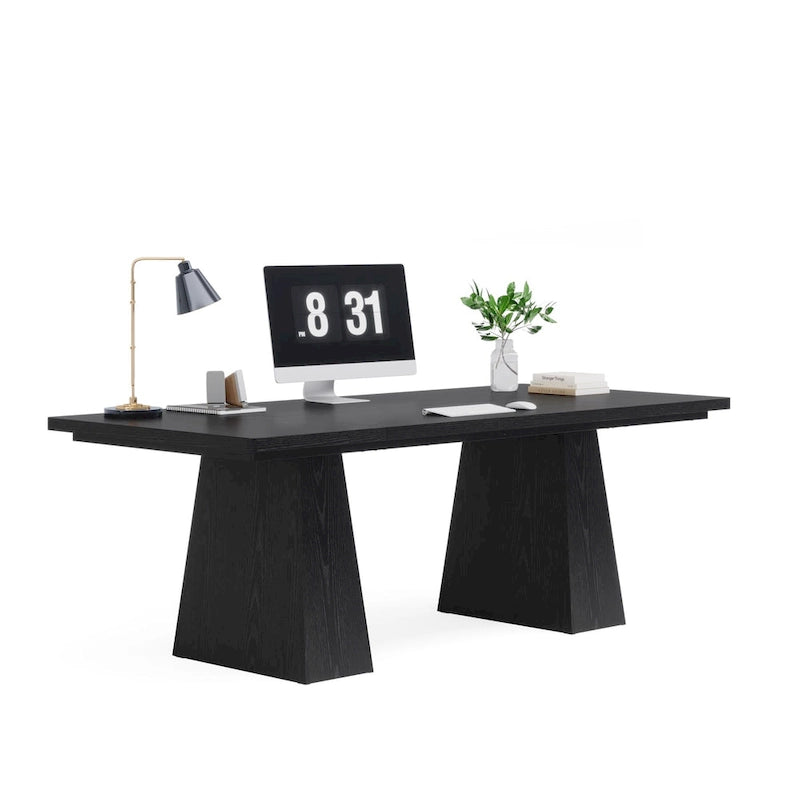 63 Inches Rustic Computer Desk for Home Office