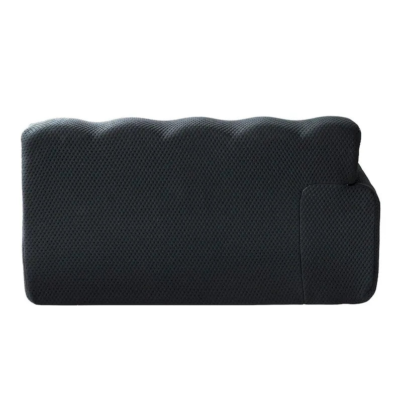 102.4 Cloud Sofa Couch3-seater Upholstered 3D Textile Material Sectional Sofa For Living Room, Apartment