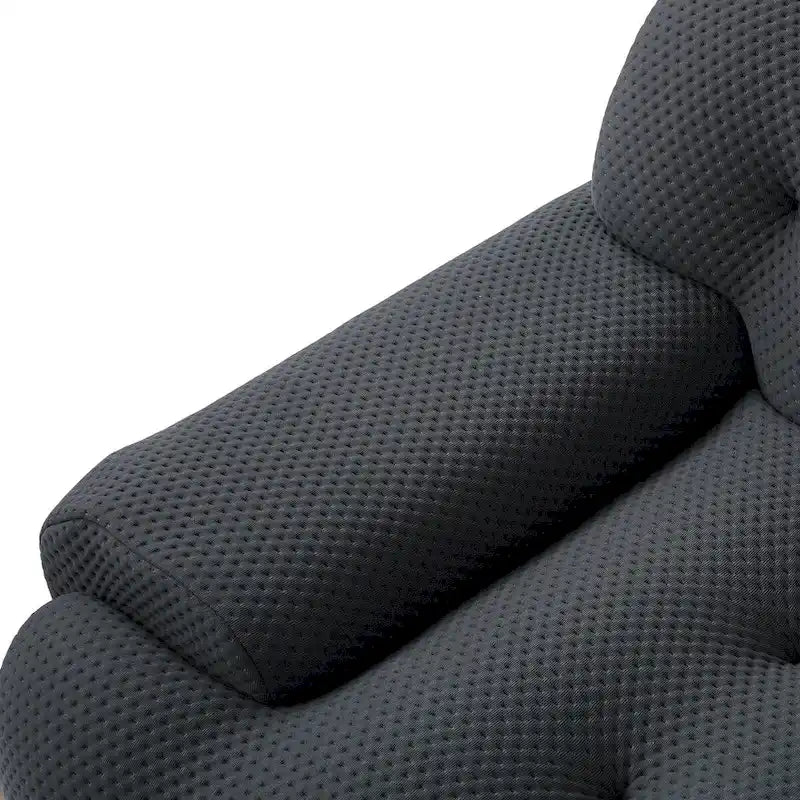 102.4 Cloud Sofa Couch3-seater Upholstered 3D Textile Material Sectional Sofa For Living Room, Apartment