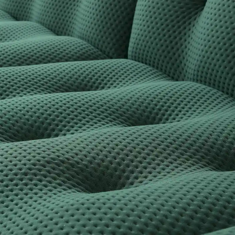 102.4 Cloud Sofa Couch3-seater Upholstered 3D Textile Material Sectional Sofa For Living Room, Apartment