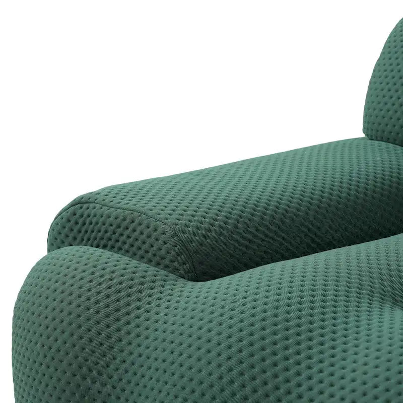 102.4 Cloud Sofa Couch3-seater Upholstered 3D Textile Material Sectional Sofa For Living Room, Apartment